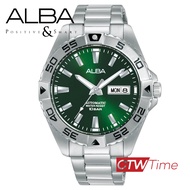 ALBA SPROTIVE Automatic นาฬิกาข้อมือผู้ชาย สายสแตนเลส รุ่น AL4387X1 / AL4389X1 / AL4391X1