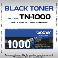 Brother Original TN-1000 Black Toner Cartridge For HL-1110 HL-1210W DCP-1510 DCP-1610W MFC-1910W