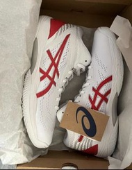 👟  Asics Gel-Hoop V14 減震防滑耐磨 中幫實戰籃球鞋 男款 白紅色