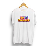 Kaos Slot Pragmatic Sweet Bonanza Baju Distro Pria Dewasa Crew Neck Katun Premium Big Size