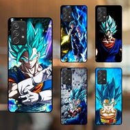 Vegito Dragon Ball black border Samsung A72 phone case
