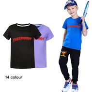 2026Hulk Hogan Middle Big Kids Summer Short-Sleeved T-Shirt T-Shirt Trousers 4926COD MMCG