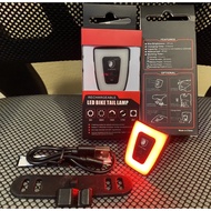 USB CIGNA Tail Light With Helmet The Saddle Can Also Be Used.