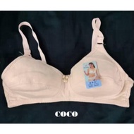 Baju Dalam Cotton Cup Penuh Full Cup 34-44 Murah 2 Cangkuk A/B Cup #2828