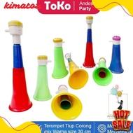 50% Off Cone Trumpet New Year Trumpet/ Colorful Cone Plastic Inflatable Trumpet/ Trumpet/