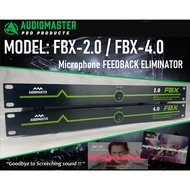 Audiomaster feedback eliminator suppressor destroyer FBX 2.0 FBX 4.0 audio system processor