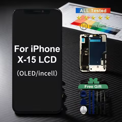 OLED For iPhone X XR XS MAX 11 Pro Max Display iP 12 Pro Max Screen Touch Digitizer For iPhone 13 Pr
