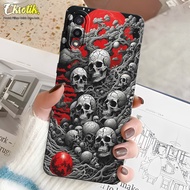 Case SAMSUNG A02 - Eksotik - Casing SAMSUNG A02 - Silikon Lentur - Motif Aesthetic Lucu - Cassing - 