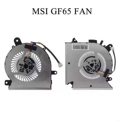 CPU Cooling Fan PABD08008SH-N413 PAAD06015SL-N433 for MSI GF63 GF65 GF65 Thin 10SD 10SDR 10SE 10SER 