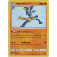 Pokemon TCG Card Lucario SM Hidden Fates SV22/SV94 Shiny Rare