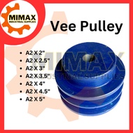 A2 x 2'' ~ A2 x 5'' Vee Pulley ( Heavy Duty Pulley )