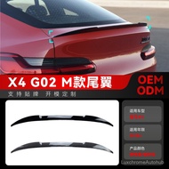 Suitable for 2018+bmw bmw x4 g02 x4 m Small Rear Wing Top Wing Fixed Wind Wing Cross-Border Modifica