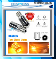 (YELLOW) 2pcs High Quality Turn Signal Light 1156 1141 BA15S 3014 144SMD LED Amber Bulb Error-free 1