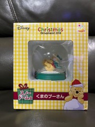 2018 Disney Christmas 一番賞 Winnie the Pooh 小熊維尼 水晶球 下雪賞
