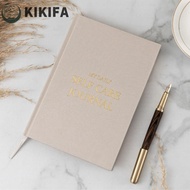 KIKIFA Gratitude Journal, English Version A5 Five-minute Journal, Self-Care Notebook Wear-Resistant 