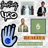 Sticker BAND FOURTWENTY 420 ARI LESMANA