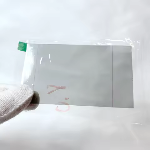 120x75mm Projector Insulation Glass Lens HD Polarizer Film Thermal Heat Protection Polarized Yellow