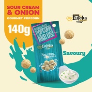 Eureka Sour Cream & Onion Gourmet Popcorn Aluminium Pack 140g