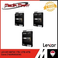 LEXAR NM790 NVME SSD 1TB / 2TB / 4TB / (7400R/6500W)