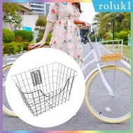 [Roluk] Bike Basket, Frame Basket, Holder Storage Bag,Bike Cargo Rack,for Balance Bike,Folding Bike,Electric Car Basket