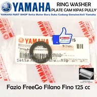 Ring Washer Plate Cam Fan Pully Puli FreeGo Fazio Filano Fino 125 Original Yamaha Setia Motor New