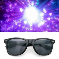 Smiling Face Love Fireworks Glasses Diffraction Love Special Effect Optical Mirror Ball Light Show S