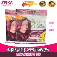 GARNIER ULTRA COLOR NATURALS 30ML+30GM 6.62 CRANBERRY RED