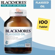 Ready Blackmores Flaxseed Oil 100 Kapsul ( Omega 3 6 9 Vegetarian )