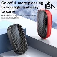 IBN-Solar Power Bank 1200mAh Portable Phone Charger Waterproof External  Pack Solar Powered Type C P