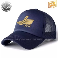 Topi Distro Lea / Topi distro Lea Premium / TOPI TRUCKE LEA / Logo Gold