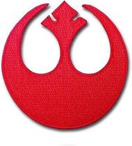 NeatPatch Rebel Alliance Patch Embroidered Iron on Logo Boba Fett Mandalorian Crest Aemor Bounty Hun