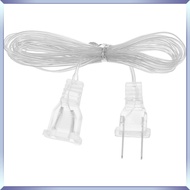 🎄 Transparent PVC extension Cord for LED Strip Lights Christmas Curtain Icicle Decorative Lighting 5