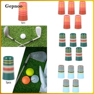 Gepnoo 5 Pieces Golf Iron Ferrules, Club Ferrules for Taper Tip Iron Wedge, .370 Accessories, Cover 