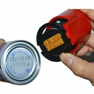 A6 Handheld Portable Coding Machine Small Letterpress Machine Ink Date Printer Manual Date Stamp Sta