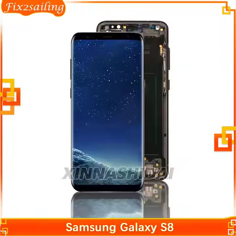 OLED For Samsung Galaxy S8 G950 LCD G950F LCD Display Touch Screen Digitizer Assembly Replacement Pa