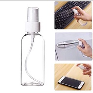 100 SPRAY BOTTLE CLEAR PETML SANITIZER SPRAY