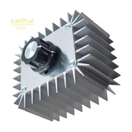 AC 220V 5000W SCR Voltage Regulator Motor Speed Controller Light Dimming Dimmers Thermostat 5000W Mo