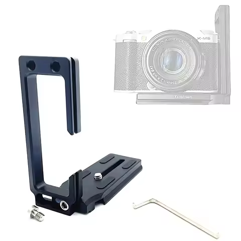 XM5 Cable Lock Quick L Plate Tripod Holder for Fujifilm X-M5 Fuji XM5 Mirrorless Camera Live Streami