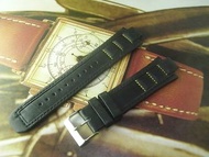 NOS 舊倉底 SEIKO 精工 12-24MM 皮錶帶 連 20MM鋼扣