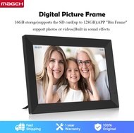 Digital Picture Frame WiFi 10 inch IPS Touch Screen HD Display, Digital Photo Frame with 16GB 32GB Storage, Auto-Rotate, Share Photos via App, Email, Cloud