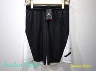 NIKE Air Jordan Rise Vertical Shorts 黑色 爆裂紋 白色 大飛人 喬丹 籃球褲 AJ 3代