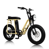 【SEic】復古Unimoke SW低跨版城市電動輔助自行車_慵懶沙漠黃