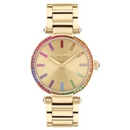 Coach Cary Gold Stainless steel Bracelet Analog Watch CO-14504271