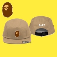 BAPE 5 PANEL HAT - FIVE PANEL SIX PANEL SNAPBACK HAT CAP DISTRO/a BATHING APE 5 Panel Cap