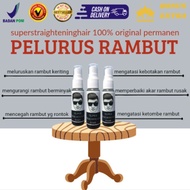 ready PELURUS RAMBUT PRIA/WANITA 100% PERMANEN SUPER STRAIGHTENING