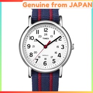 [TIMEX] TIMEX Weekender Central Park White x Navy/Red T2N747 [Authentic Imported Product]