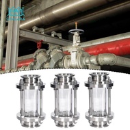 [Gralara] Straight Sight Glass, Liquid Level Observation, Inline Sight Glass Indicator for Beverages