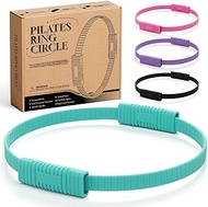 Pilates Ring, Silicone Magic Pilates Ring Fitness Circle, Lightweight & Durable Flexible Resistance 