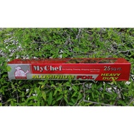 25sq.FT. Aluminium Foil (My Chef) Aluminium Foil Tray Aluminium Tray Foil Paper
