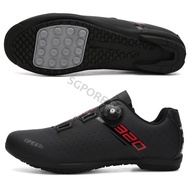 Cycling Shoes Professional Bicycle Shoes Men Road Non-Locking Bike Shoes Rubber Anti Skid Bottom Ride Sneakers Cleats Shoes UF34